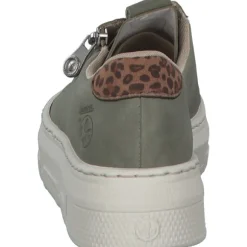 Rieker M1952, Schnürschuhe, Damen, schilf/leo-nuss