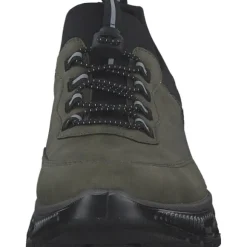 Rieker M6058, Schnürschuhe, Damen, liane/schwarz/schwarz