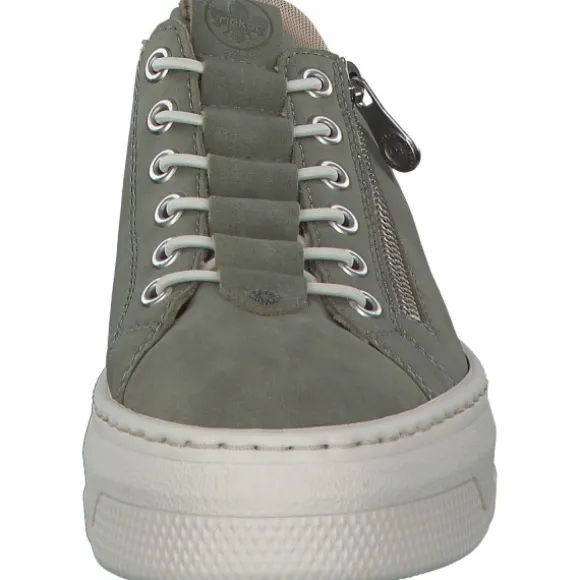 Rieker M1952, Schnürschuhe, Damen, schilf/leo-nuss