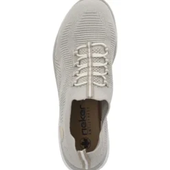 Rieker M5074, Slip-On-Sneaker, Damen, Beige