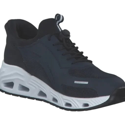 Rieker N5257, Schnürschuhe, Damen, pazifik/pazifik/pazifik/schwar