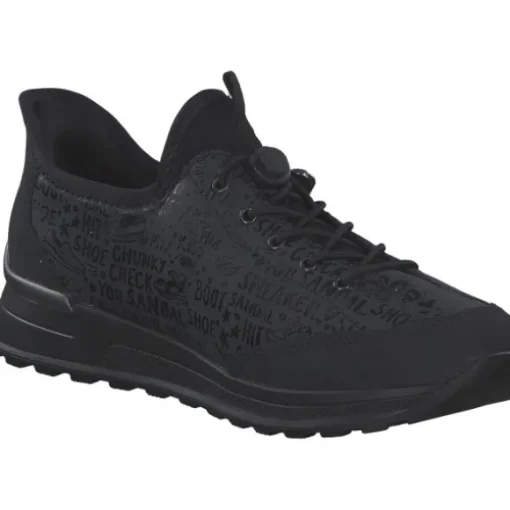 Rieker N1455, Schnürschuhe, Damen, pazifik/ozean/black/schwarz