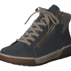 Rieker N0709, Sneakers High, Damen, Blau