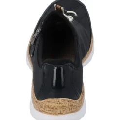 Rieker N4263, Sneakers Low, Damen, Pazifik Marine Schwarz