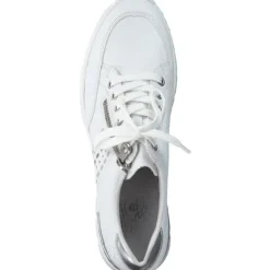Rieker N8321, Sneakers Low, Damen, Weiß