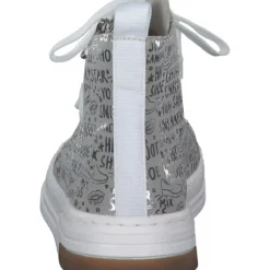 Rieker N3945, Stiefeletten, Damen, fog-silver/frost-silver