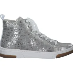 Rieker N3945, Stiefeletten, Damen, fog-silver/frost-silver