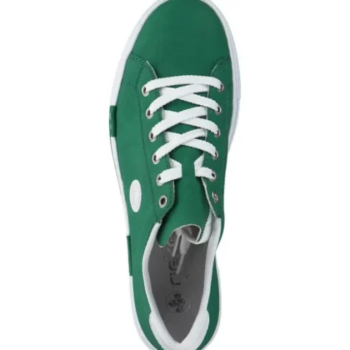 Rieker N49W1, Schnürschuhe, Damen, Grün