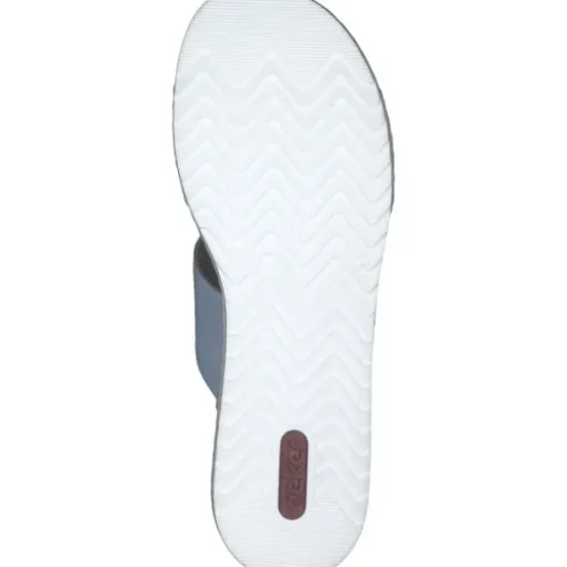 Rieker V0692, Pantoletten & Badeschuhe, Damen, Blau