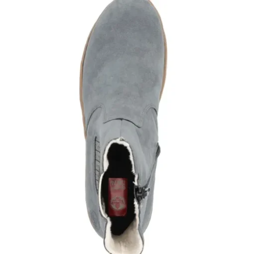 Rieker X5780, Stiefeletten, Damen, Blau (Jeans/Leinen)