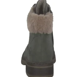 Rieker Y7424, Schnürstiefel, Damen, moor/fango