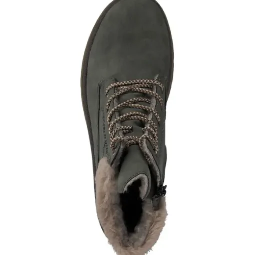 Rieker Y7424, Schnürstiefel, Damen, moor/fango