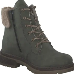 Rieker Y7424, Schnürstiefel, Damen, moor/fango