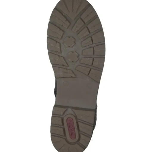 Rieker Y7424, Schnürstiefel, Damen, moor/fango