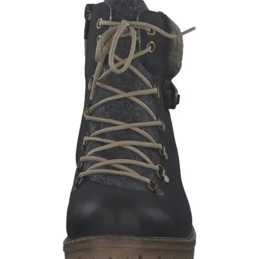 Rieker Y9131, Stiefeletten, Damen, blau blue
