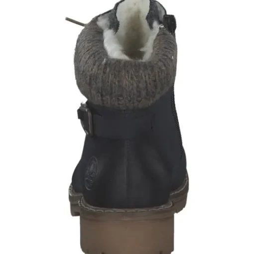 Rieker Y9131, Stiefeletten, Damen, blau blue