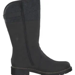 Rieker Y9190, Winterstiefel, Damen, anthrazit/anthrazit