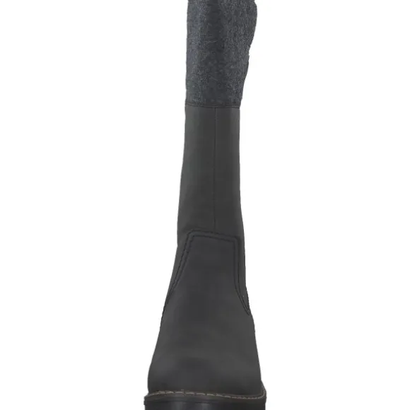 Rieker Y9190, Winterstiefel, Damen, anthrazit/anthrazit