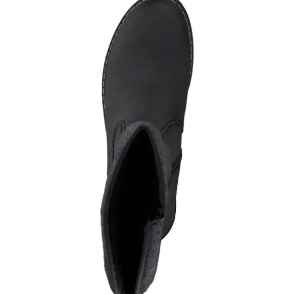 Rieker Y9190, Winterstiefel, Damen, anthrazit/anthrazit