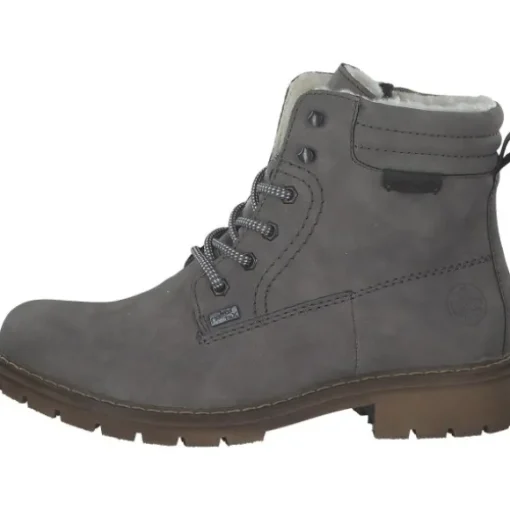 Rieker Y9125, Winterstiefeletten, Damen, Grau