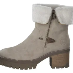 Rieker Y8582, Winterstiefeletten, Damen, Weiß (Zimt)