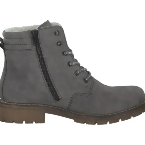 Rieker Y9125, Winterstiefeletten, Damen, Grau