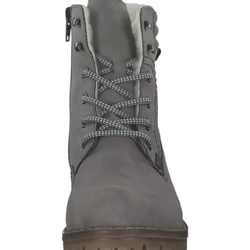 Rieker Y9125, Winterstiefeletten, Damen, Grau