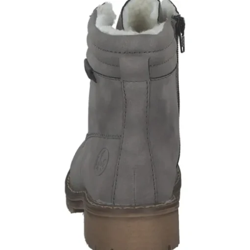 Rieker Y9125, Winterstiefeletten, Damen, Grau
