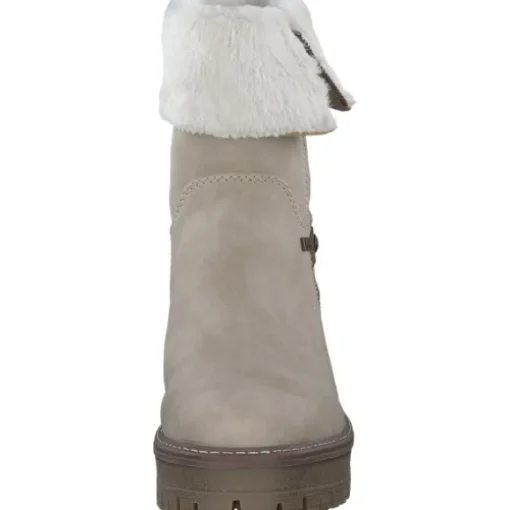 Rieker Y8582, Winterstiefeletten, Damen, Weiß (Zimt)