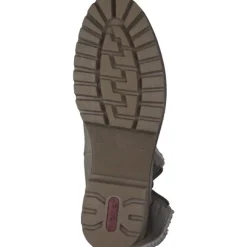 Rieker Y8582, Winterstiefeletten, Damen, Weiß (Zimt)