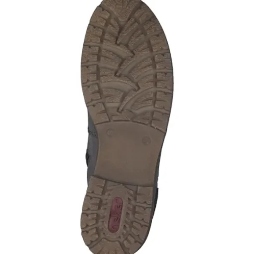 Rieker Y9125, Winterstiefeletten, Damen, Grau