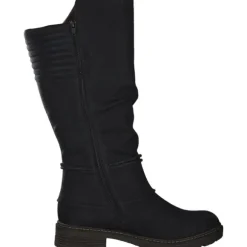 Rieker Z4776, Overknee-Stiefel, Damen, Schwarz