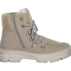 Rieker Z7430, Schnürstiefel, Damen, ginger/beige/champignon
