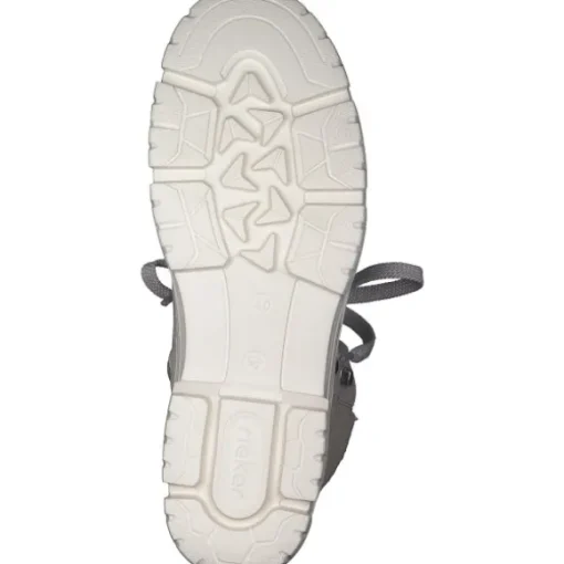 Rieker Z7430, Schnürstiefel, Damen, ginger/beige/champignon