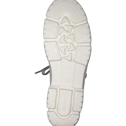 Rieker Z7410, Schnürstiefel, Damen, grey