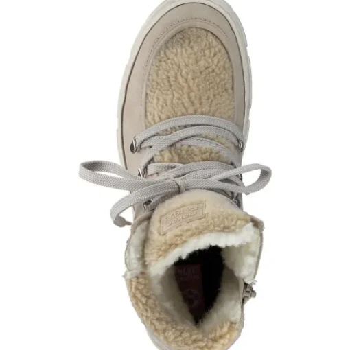 Rieker Z7430, Schnürstiefel, Damen, ginger/beige/champignon