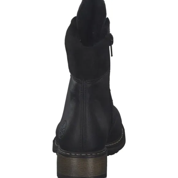 Rieker Z6872, Schnürstiefeletten, Damen, schwarz
