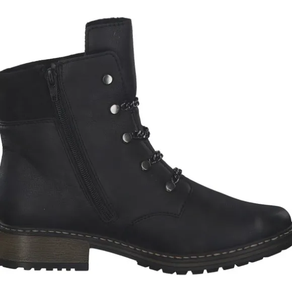 Rieker Z6872, Schnürstiefeletten, Damen, schwarz