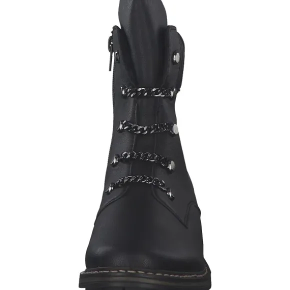 Rieker Z6872, Schnürstiefeletten, Damen, schwarz