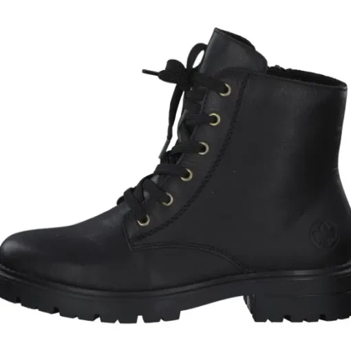 Rieker Z2841, Stiefeletten, Damen, Schwarz