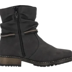 Rieker Z6893, Stiefeletten, Damen, Anthrazit