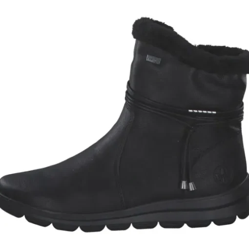 Rieker Z0070, Winterstiefeletten, Damen, schwarz/nero