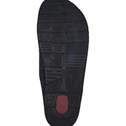 Rohde 6740, Filzpantoffeln, Herren, ocean