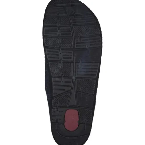 Rohde 6740, Filzpantoffeln, Herren, ocean