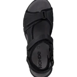 Rohde 5950, Sandaletten, Herren, Schwarz