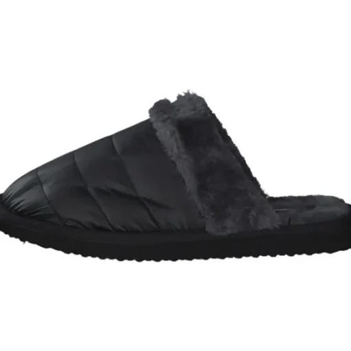 s. Oliver 27102, Filzpantoffeln, Damen, black