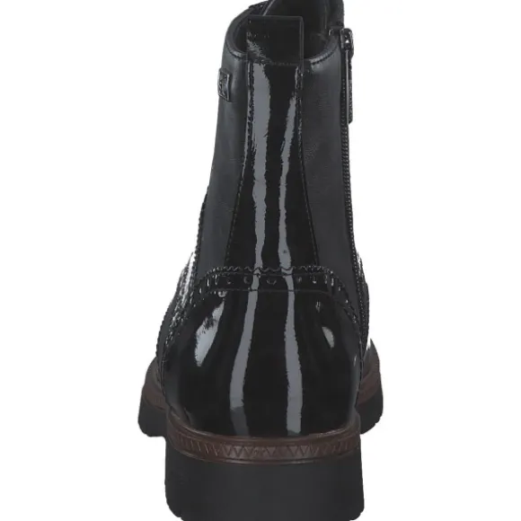 s. Oliver 5-25232-43/001 M2523243, Stiefeletten, Damen, Schwarz (Schwarz Lack)