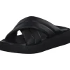 s. Oliver 27207, Plateau-Pantoletten, Damen, black