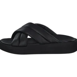 s. Oliver 27207, Plateau-Pantoletten, Damen, black