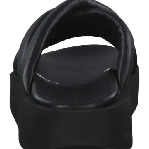 s. Oliver 27207, Plateau-Pantoletten, Damen, black
